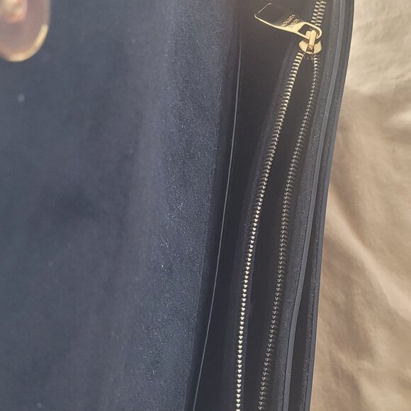 LOUIS VUITTON - one of a kind EXCLUSIVE black crystal LV logo evening clutch bag - Picture 3 of 4